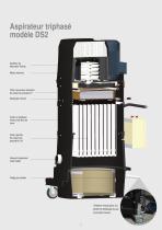 Aspirateur triphasé modèle DS 2 - 2
