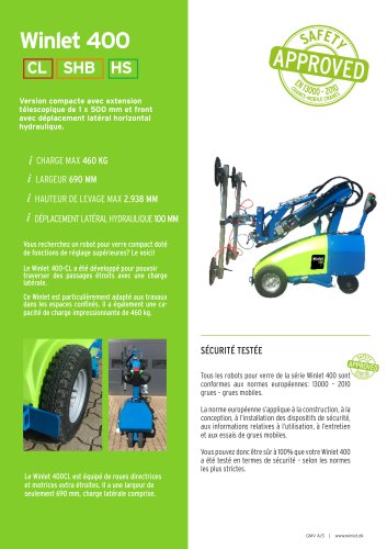 Winlet 400-CL-SHB-HS (FR)