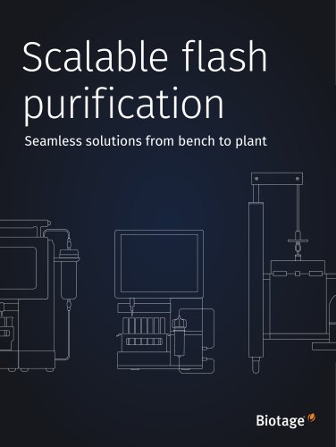 Biotage&reg; Flash 400: Scalable flash purification