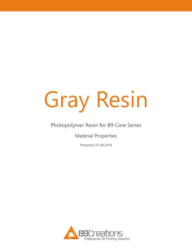 Gray Resin