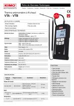 Anémo-manomètre portable (Kimo MPA) - 1