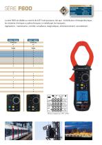 Pince multimètre numérique TRMS AC, DC, AC+DC compacte - 7