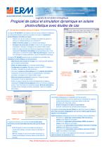 Progiciel de calcul et simulation dynamique en solaire thermique - 4