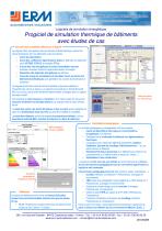 Progiciel de simulation thermique de bâtiment - 1