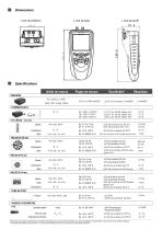 Thermo-hygro-mano-anémomètre portable - 3