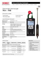 Thermomètre 1 ou 2 voies - 1