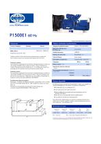 P1500E1 60 Hz Open Generator Set - 1