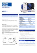 P200-3 (200 kVA) Open Generator Set - 1