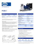 P438-1 (400-320 kVA) Open Generator Set - 1