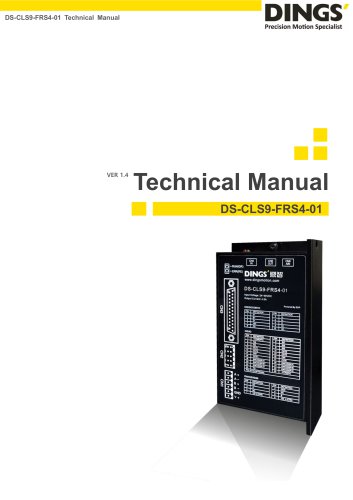 DS-CLS9-FRS4-01_Technical Manual