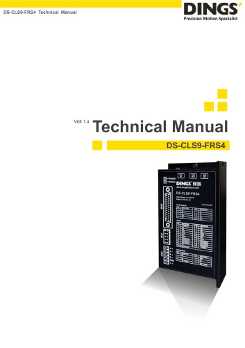 DS-CLS9-FRS4_Technical Manual