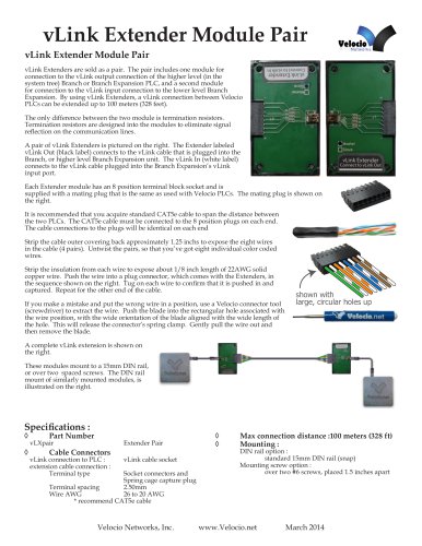 vLink Extender Module Pair