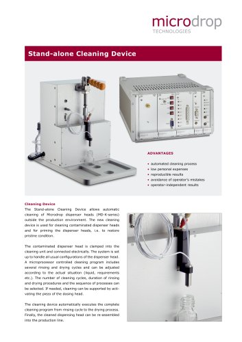 Stand-alone Cleaning Device DC