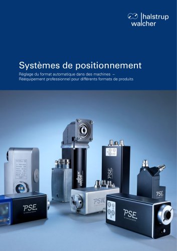 Catalogue des systèmes de positionnement