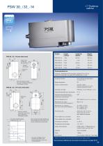 Fiche technique système de positionnement PSW 30x/32x-14 - 1