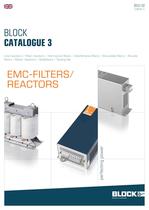 The actual catalogue 3 EMV-Filters/Reactors