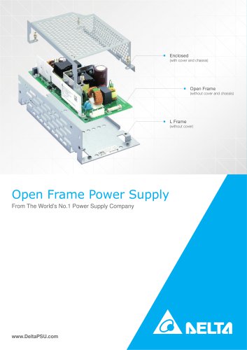 Delta Open Frame Power Supplies Rev.Aug.2013