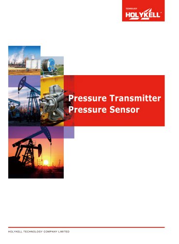 Holykell pressure sensor catalog