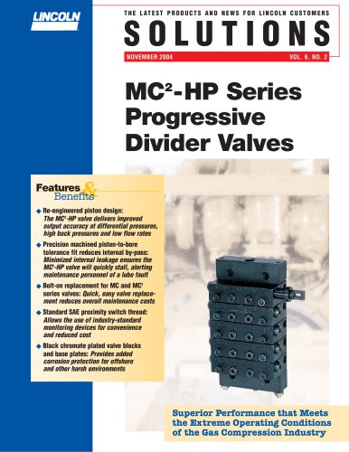 Lincoln Improves Progressive Divider Valves