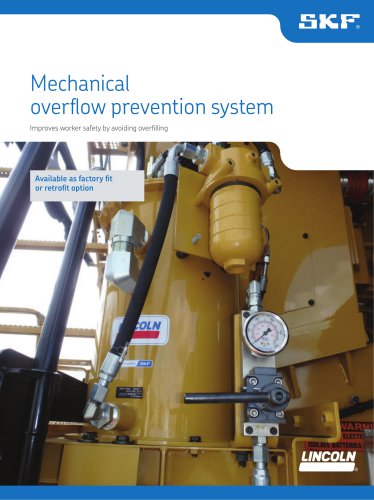 Mechanical overflow prevention system product brochure