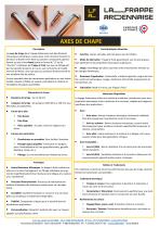 Fiche Produit Axes de chape - 1