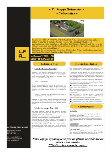 La Frappe Ardennaise
