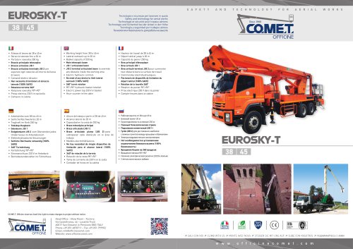 CO.ME.T. OFFICINE_NEW EUROSKY-T 45 MT_CATALOGUE