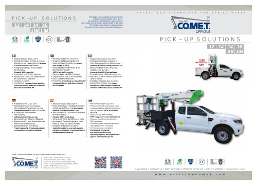 CO.ME.T. OFFICINE_PICK-UP_CATALOGUE