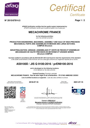 MECACHROME FRANCE