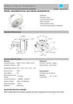 ANGULAR DISPLACEMENT SENSOR / POTENTIOMETER / HIGH-RESOLUTION / PRECISION-WDD35D1C10