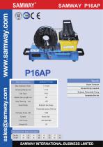 SAMWAY P16AP  Hydraulic Hose Crimping Machine