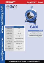 SAMWAY S400 16'' Industrial Hose Crimping Machine