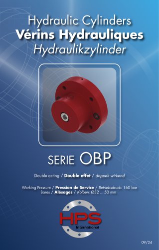 Hydraulic Cylinders SERIE O BP