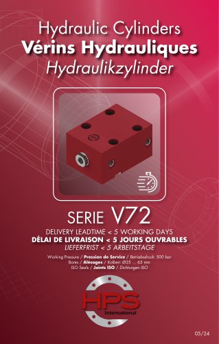 Hydraulic Cylinders SERIE V72