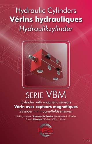 Hydraulic Cylinders SERIE VBM