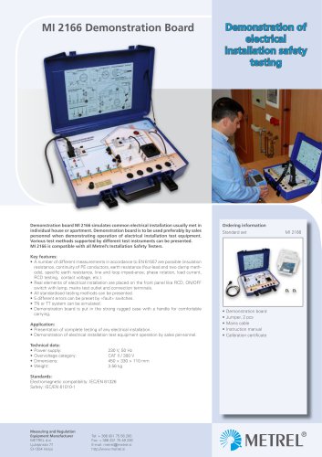 MI 2166 Demonstration Board EN