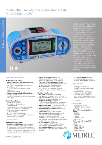 MI 3108 EurotestPV EN