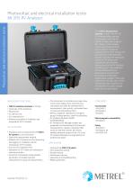 MI 3115 PV Analyser EN