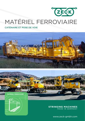MATÉRIEL FERROVIAIRE