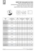 INSERTS POUR LES TUBES - 12