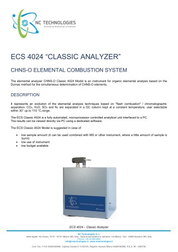 ECS 4024 created by NC Technologies