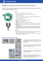 Data sheet FA 550 - FR - 1