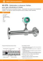 Data sheet - VU 570 - FR