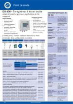 Fiches Techniques Kit DS 400 pour la mesure de point de rosée - 3