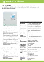 Fiches techniques - OILCHECK solution fixe - 3