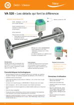 Fiches techniques - VA 500/520 - 8