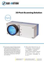 3D Post-Scanning System