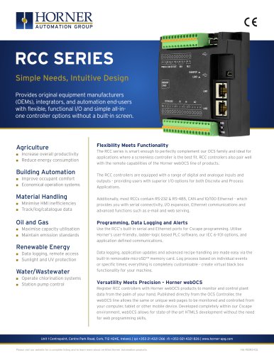 RCC SERIES