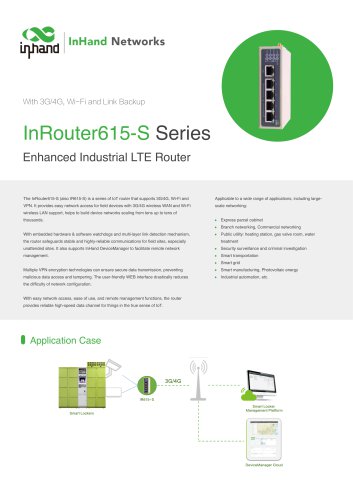 InHandNetworks InRouter615-S CellularRouter