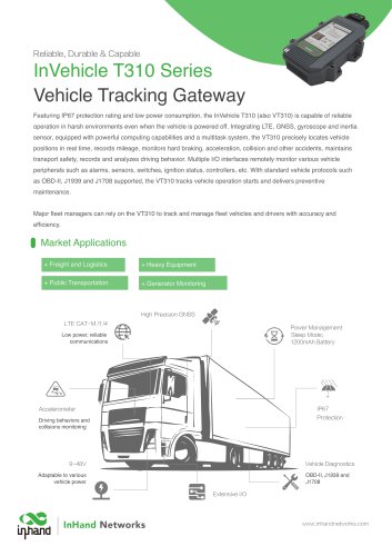 InHandNetworks InVT310 VehicleGateway